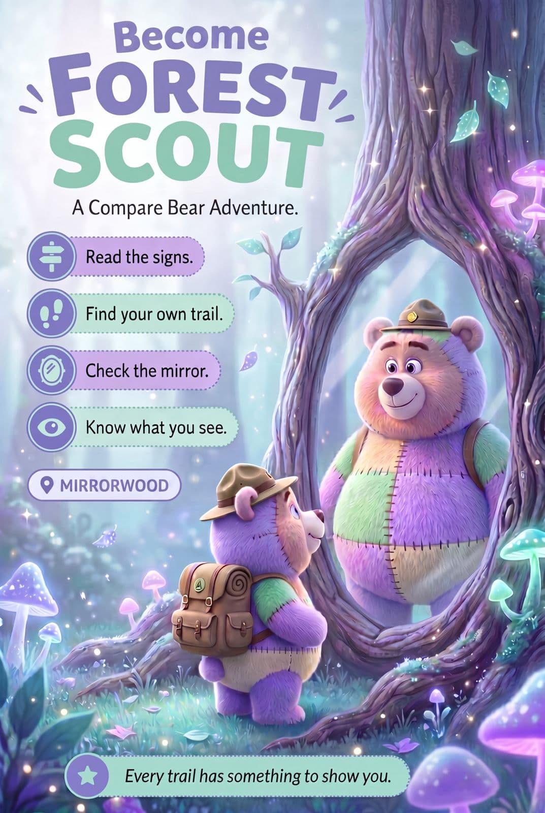 Compare Bear Level 1: Become a Forest Scout